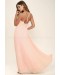 Depths Of My Love Peach Maxi Dress